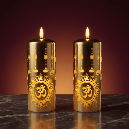 LED Candle Light with Realistic Moving Flame Effect