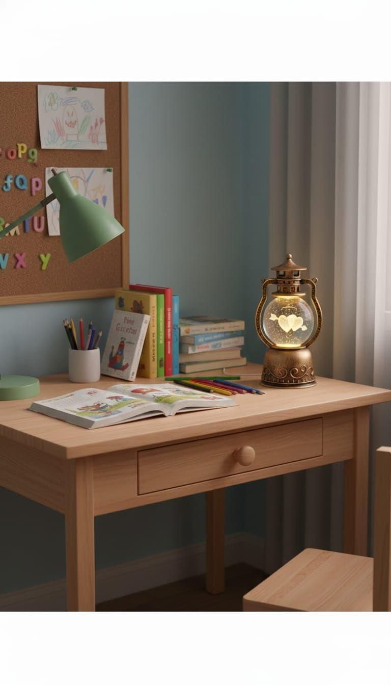 Crystal Ball Decorative LED Lamp