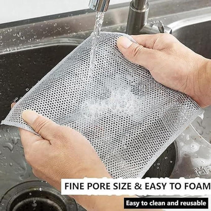 Multipurpose Dishwashing Cleaning Rags - Pack of 10
