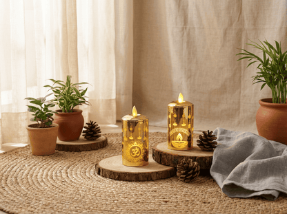 LED Candle Light with Realistic Moving Flame Effect