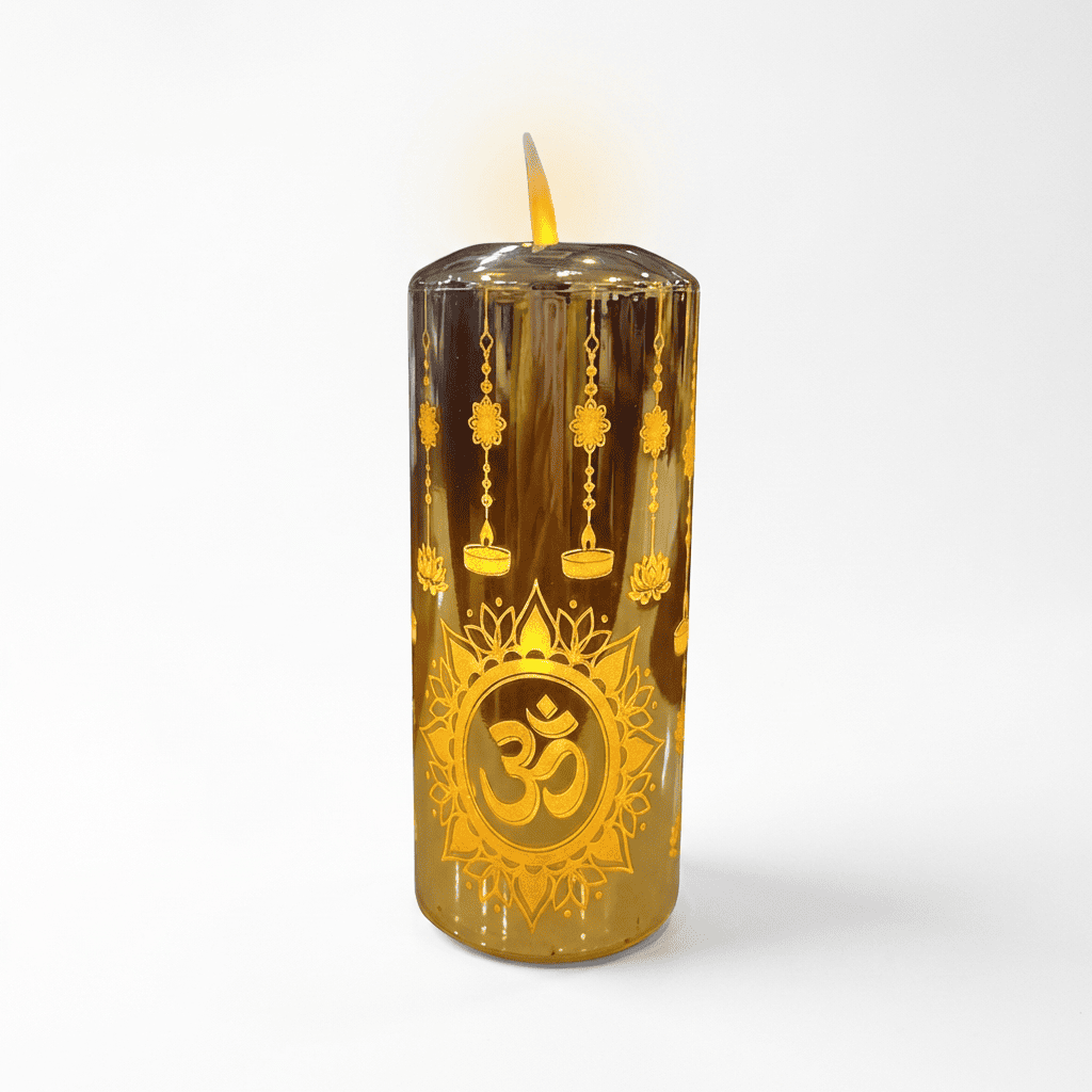 LED Candle Light with Realistic Moving Flame Effect